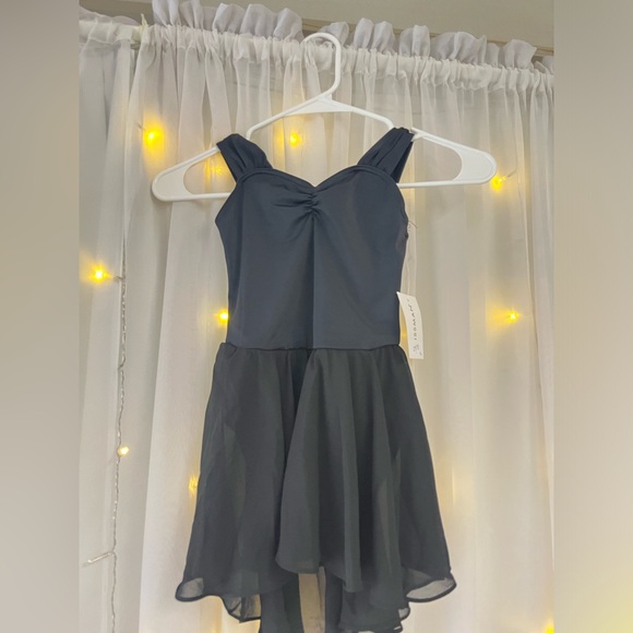 Weissman Other - Weissman Black Leotard w/ Skirt